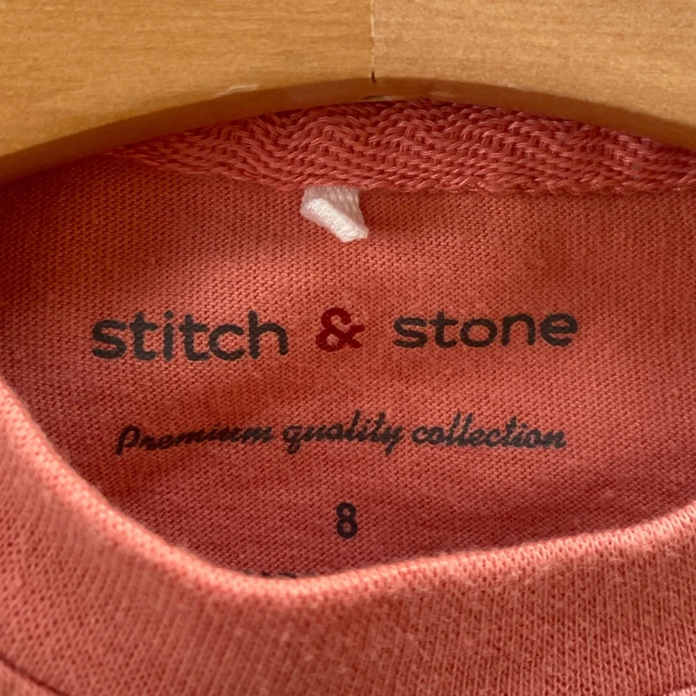 Stitch & Stone salmon pink baby tee with Jeep /truck design